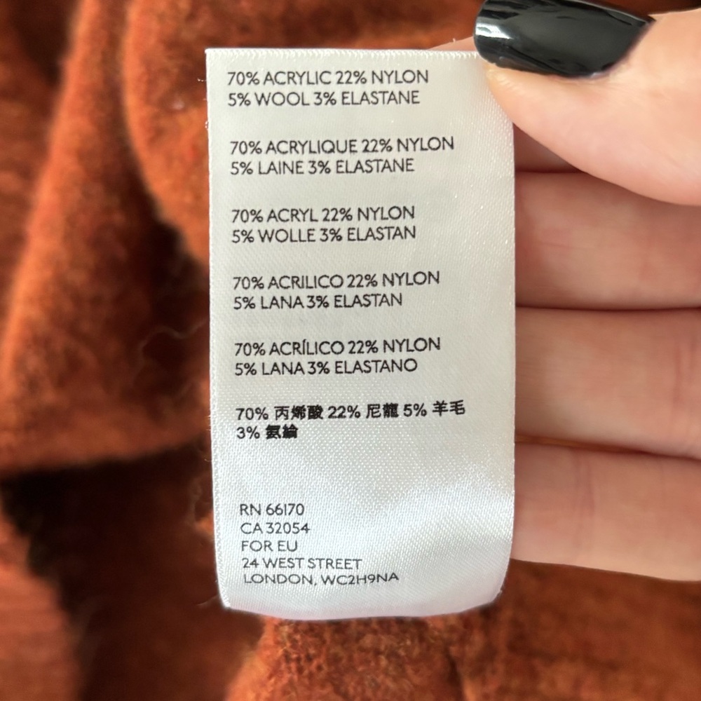 FREE PEOPLE Eucalyptus Oversized Cardigan In Mustard size S - Picture 9 of 16